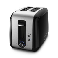 KitchenAid KMT211OB 2-Slice Toaster, Onyx Black