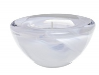 Kosta Boda Atoll Votive Bowl, White