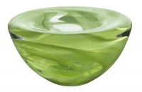 Kosta Boda Atoll Votive, Light Green