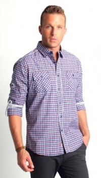 191 Unlimited Horace Plaid Slim Fit Shirt