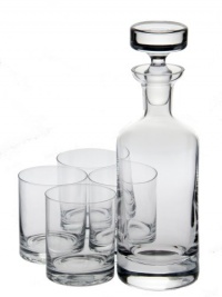 Ravenscroft Crystal Wellington Whisky Set, 5-Piece