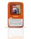 SanDisk Sansa Clip Zip 4GB MP3 Player (Orange)