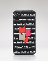 Speaking chic, this MARC BY MARC JACOBS iPhone case is designed to keep your cell stylish and oh so scratch free.