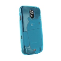 Teal - Cruzer Lite Androidified A2 High Gloss TPU Soft Gel Skin Case - For Galaxy Nexus by Samsung (Verizon Wireless) [Cruzer Lite Retail Packaging]