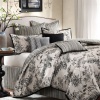 Harbor House Redwood Comforter Set - Black/Off White - King