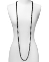 Exude an effortless style with Carolee's faceted beaded rope necklace. Whether worn long or coiled, this simple strand gives day-to-day staples a hit of fuss-free sparkle.