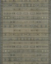 Area Rug 2x7 Runner Traditional Light Blue Color - Momeni Belmont Rug from RugPal