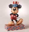 Disney Traditions by Jim Shore Patriotic Mickey Figurine, 7-3/4-Inch