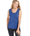 Built your wardrobe with Karen Scott's easy tank top!