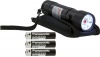 SE FL3092B 8 Led and 1 Laser Pointer Flashlight, Black