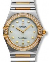 Omega Women's 1376.71.00 Constellation My Choice Gold-Plated Diamond Accented Watch