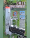 Toy Semi Automatic Cap Gun **Silver Plated Colt Style**