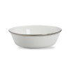 Lenox Solitaire White Platinum Banded Bone China All Purpose Bowl