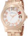 Marc by Marc Jacobs Rose Gold Rivera Logo Women's Watch's - MBM3138