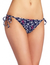 Lilly Pulitzer Women's Sandy String Bikini Bottom, Bright Navy Mate, Medium