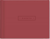 Burgundy Guest Book (Artisan Series)