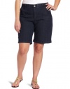 Lee Women's Plus-Size Emmie Bermuda Comfort Fit Short