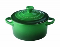 Le Creuset Stoneware 8-Ounce Petite Round Covered Casserole, Fennel