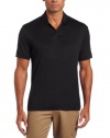 Perry Ellis Men's Big-Tall Short Sleeve Open Polo