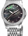 GUCCI Women's YA126507 G-Timeless Black Mother-Of-Pearl Diamond Dial Watch