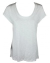 INC International Concepts Womens Raw Edge T-Shirt Top