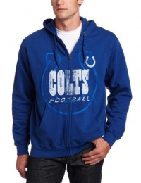 NFL Men's Indianapolis Colts Touchback IV Long Sleeve Fullzip Hooded Fleece