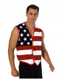 Stars and Stripes American Flag Vest