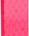 Marc by Marc Jacobs Logo Stardust iPhone 4G Case Cover Bag Fuchsia Multi