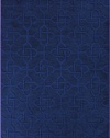 8' x 11' Rectangular Surya Area Rug M5204-811 Navy Color Handmade in India Mystique Collection