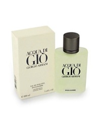 A resolutely masculine fragrance born from the sea, the earth and the breeze of a Mediterranean island. Transparent, aromatic and woody in a nature Aqua Di Gio Pour Homme is a contemporary expression of masculinity in an aura of marine notes, fruits, herbs and woods.