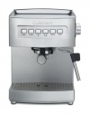 Cuisinart EM-200 Programmable 15-Bar Espresso Maker, Stainless Steel