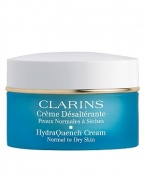 For normal to dry skin. The ultra-moisturizing skin care with a fine, penetrating texture that satisfies all of the needs of normal to dry skin, regardless of variations in temperature or climate. Katafray extract restores cohesion of the corneal layer to prevent moisture loss. Inca Peanut oil effectively restores the protective hydrolipidic film. Hyaluronic acid, a natural skin component capable of retaining up to 1,000 times its weight in water, increases hydration. Alfalfa extract dramatically boosts the production of collagen, intensively regenerates, firms, and minimizes premature wrinkles.