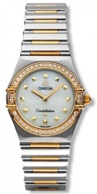 Omega Women's 1376.71.00 Constellation My Choice Gold-Plated Diamond Accented Watch