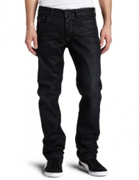 J.C. Rags Mens 32 Plated Blue Black Denim Jeans