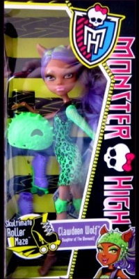 Monster High Roller Maze Clawdeen Wolf Doll