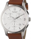 Victorinox Swiss Army Men's 241480 Alliance Silver Chronograph Dial Watch