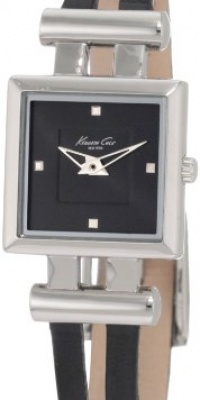 Kenneth Cole New York Women's KC2414-NY Trend Black Leather Watch