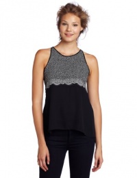 BCBGMAXAZRIA Women's Caralyn Halter Tank Top With Open Back