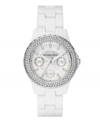 As brilliant as you. Light up with this sparkling Madison watch by Michael Kors.