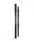 Eyeliner that is here to stay. Formulated to withstand everything from tears to inclement weather, this waterproof eyeliner has a unique twist tip that never needs sharpening. Won't skip, smudge or streak.