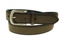 Nautica Boy's Leather Belt Brown 24