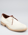 Salvatore Ferragamo Brown Derby Lace Up Dress Shoes