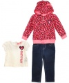 Baby Phat - Kids Baby-girls Infant Print Hoodie and Pant Set