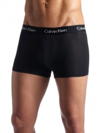 Calvin Klein Men's Micro Modal Trunk, Black, Medium