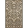 Liora Manne Seville Modern Damask Hand Tufted Rug, 9 by 12-Feet, Silver