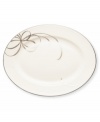 There's no classier canvas for your favorite recipes than the kate spade Belle Boulevard dinnerware collection. Featuring a distinctive platinum band and whimsical bow design on the finest white china, its easy sophistication makes every meal a work of art.