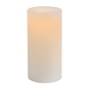 Inglow CG10300WH 3-Inch Tall Flameless Wax Covered Votive Candle with Embedded LED, White