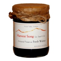 Fresh Walnut Preserve - artisanal fruit conserve - 18.9 oz/536 gr by Harvest Song, Armenia.