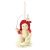 Department 56 Snowbabies Baby's First Christmas 2008 Ornament