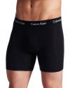 Calvin Klein Men's Micro Modal Boxer Brief, Black, Large